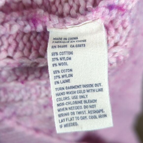 American Eagle Outfitters Pink Cable‎ Knit Sweater Woman's Small Pastel - Picture 11 of 15